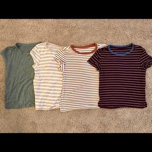 4 Soft & Sexy American Eagle Short Sleeve T-shirts